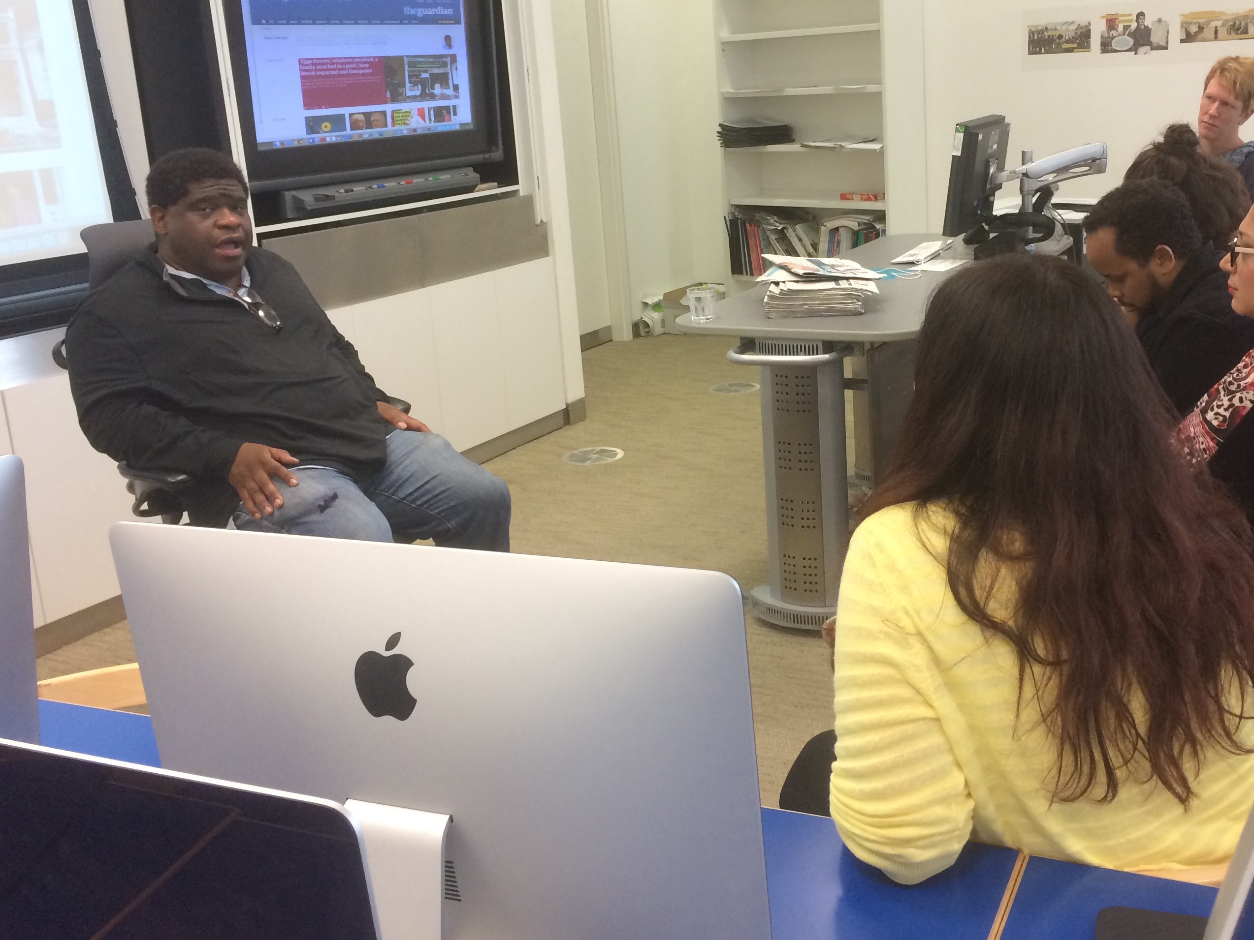Visit to the Guardian Media Group