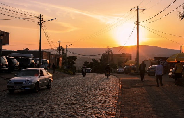 Image of street in Rwanda