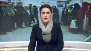 Afghan newsreader